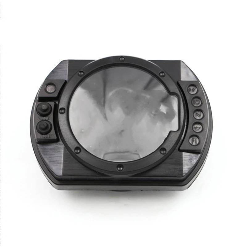 MOXSQFT Kilometerzähler Gehäuse Kompatibel Mit Für ZX6R Für Z750 Für Z1000 2003 2004 2005 2006 Motorrad-Messgerätrahmen-Tachometer Tacho Instrument Gauge Case Cover von MOXSQFT