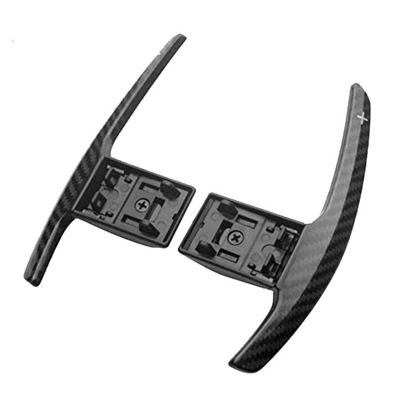 MOXSQFT Lenkrad Schaltwippen Kompatibel Mit Für 1er F20 F21 2012-2018 Für 2er F22 F23 2014-2018 Carbonfaser-Autolenkrad-Schaltwippen(Matte Carbon) von MOXSQFT