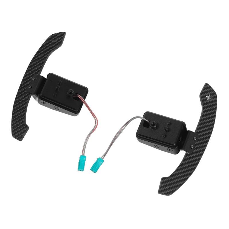MOXSQFT Lenkrad Schaltwippen Kompatibel Mit Für 2er F22 F23 Für 2er F45 F46 2014-2021 Auto-Lenkrad-Schaltwippenverlängerungen Magnetische Schaltwippen Aus Kohlefaser von MOXSQFT