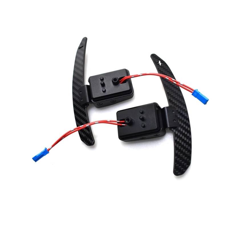 MOXSQFT Lenkrad Schaltwippen Kompatibel Mit Für 2er-Serie Für Active Für Tourer F45 2015-2021 Magnetische Carbonfaser-Autoschaltpaddelverlängerung Lenkradschaltpaddel von MOXSQFT