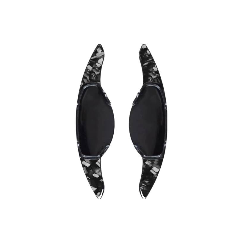 MOXSQFT Lenkrad Schaltwippen Kompatibel Mit Infiniti Für QX50 Q50L Q60, Kohlefaserstruktur, Auto-Lenkrad-Schaltwippen-Verlängerung(Black) von MOXSQFT