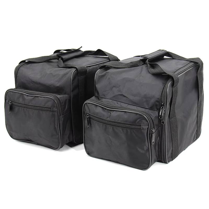 MOXSQFT Motorrad Satteltasche Kompatibel Mit Tri Für Glide 2009-2019 Für Street Für Glide Trike FLHXXX Motorrad Satteltaschen Kofferraumtasche Gepäcktaschen Zubehör Universal von MOXSQFT