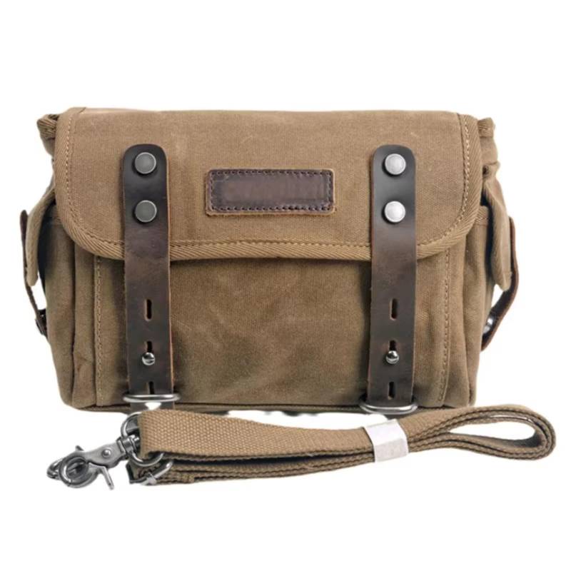 MOXSQFT Motorrad Satteltasche Motorrad Satteltasche Brotbeutel Motor Werkzeug Tasche Reisetasche Liner Tasche Seesack Storagebag Seite Tasche Universal Abnehmbare(Brown) von MOXSQFT