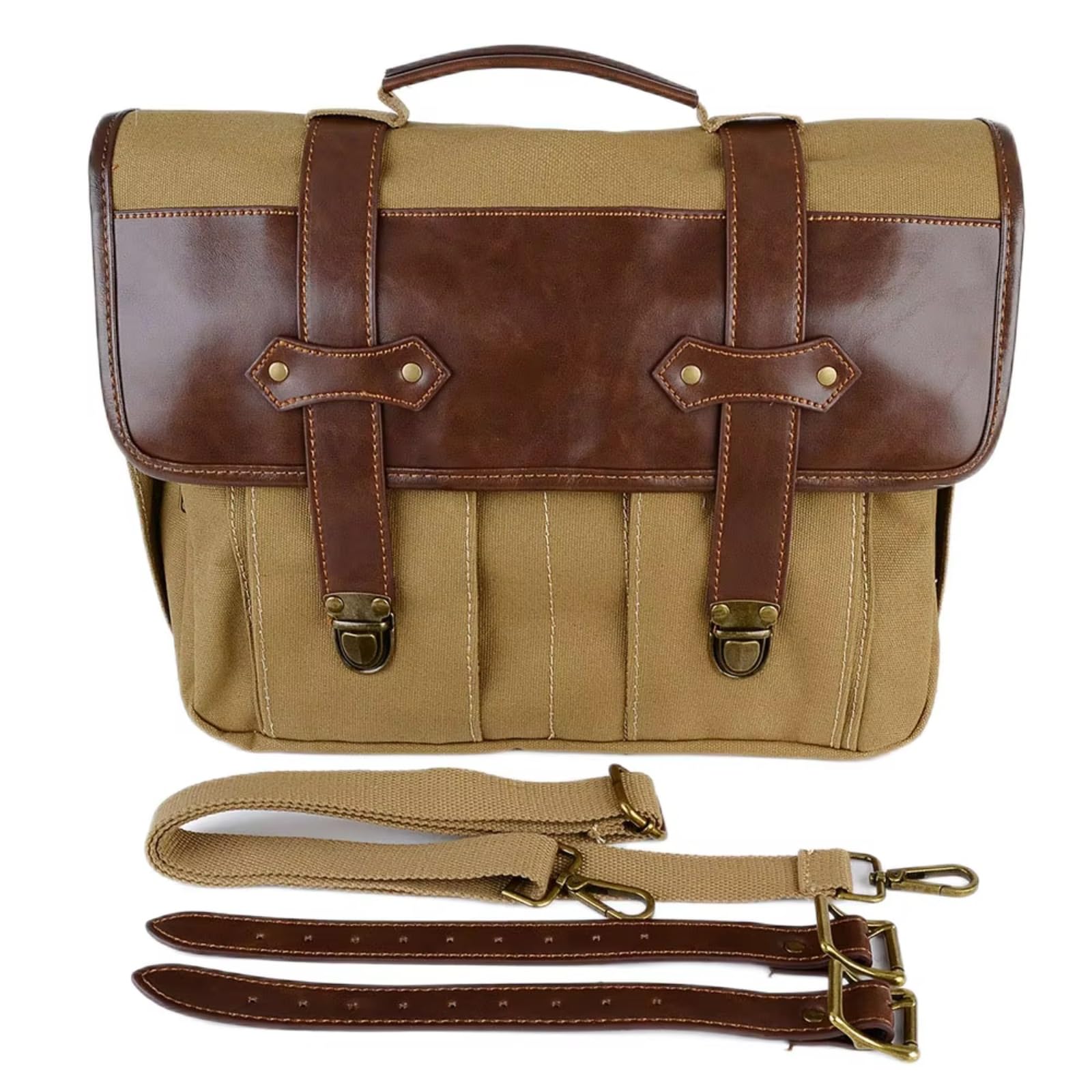 MOXSQFT Motorrad Satteltasche Motorrad Satteltasche Groß Für Kapazität Packtaschen Taschen Fahrrad Bike Motor Seite Werkzeug Tasche Storagebag Universal Abnehmbar(Brown) von MOXSQFT