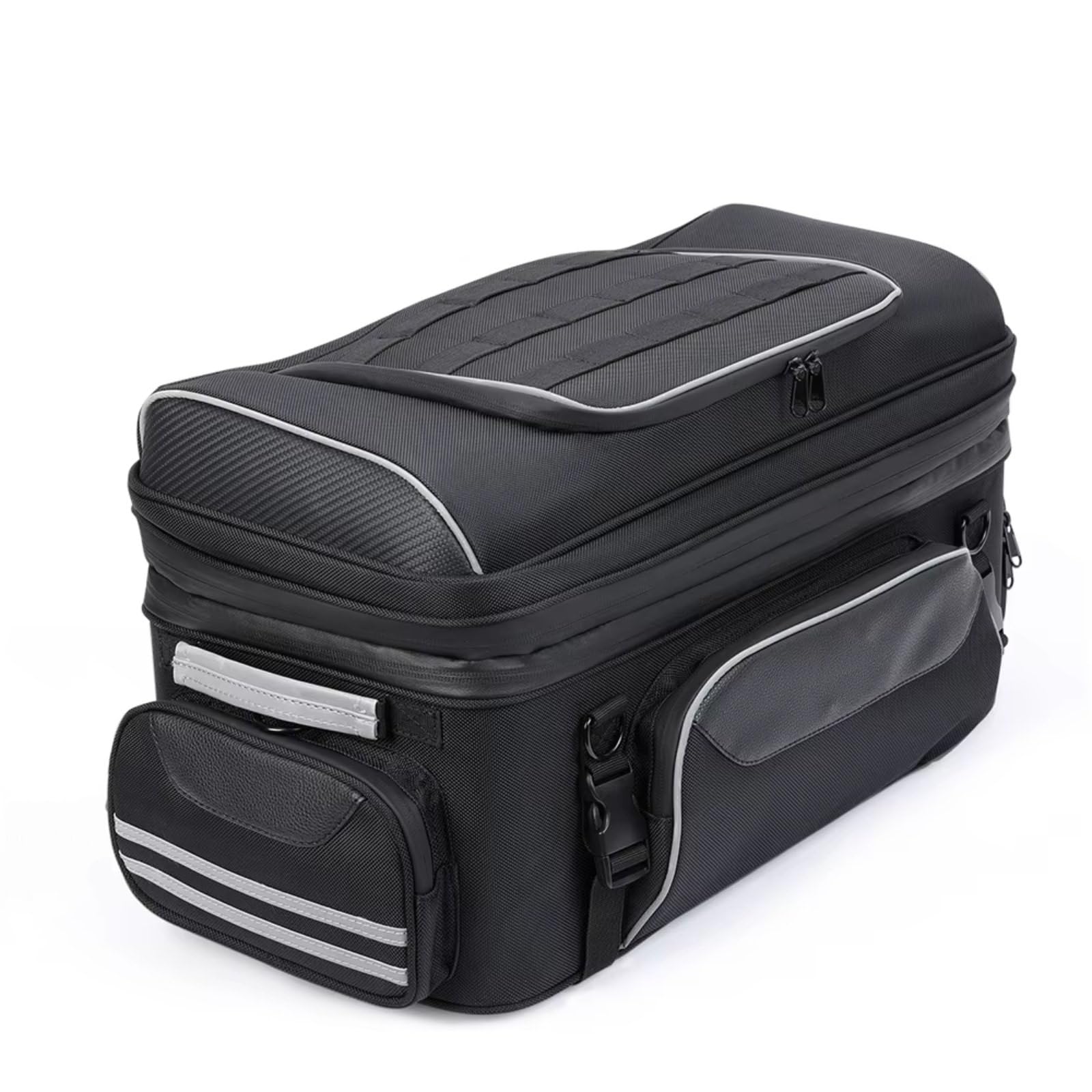 MOXSQFT Motorrad Satteltasche Motorrad Satteltasche Reisegepäck Kofferraumtasche Aufbewahrungstaschen Für Outdoor Reiten Wasserdicht Universell Abnehmbar Grundlegende Werkzeugtasche von MOXSQFT