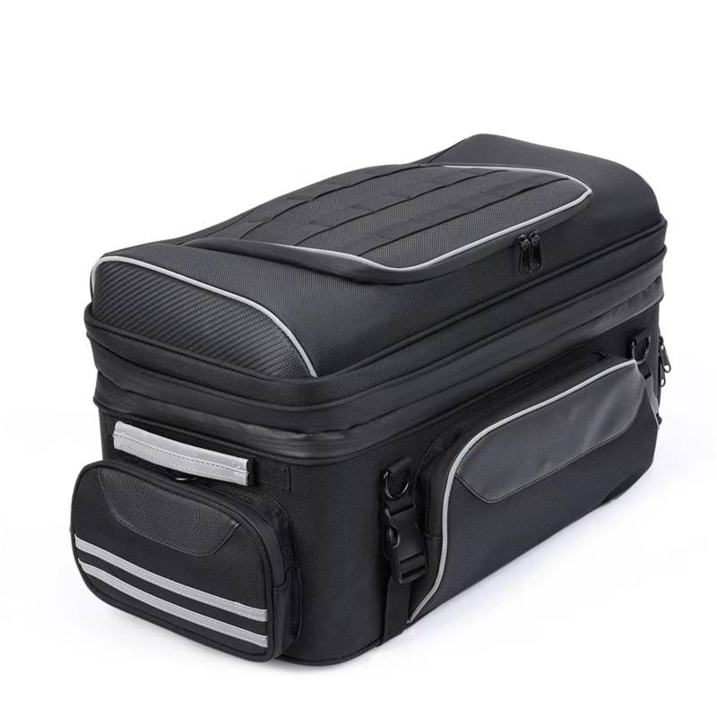 MOXSQFT Motorrad Satteltasche Motorrad Satteltasche Reisegepäck Kofferraumtasche Aufbewahrungstaschen Für Outdoor Reiten Wasserdicht Universell Abnehmbar Grundlegende Werkzeugtasche von MOXSQFT