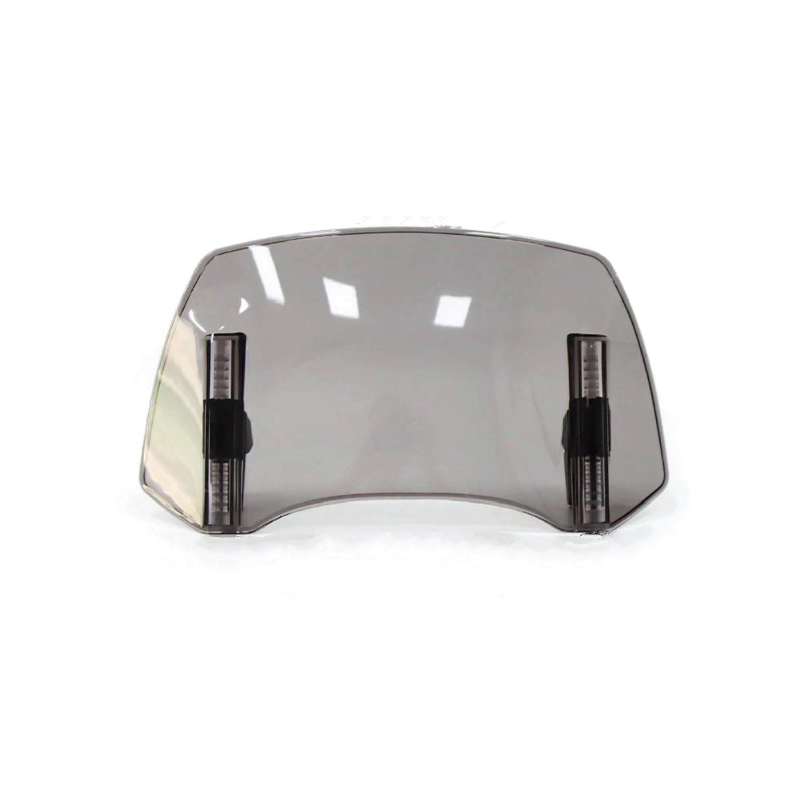 MOXSQFT Motorrad Windschutz Für F750GS Für F850GS Für G310GS Motorrad Windschutzscheibe Verlängerung Einstellbare Spoiler Deflektor Motorrad Fliegengitter Windschutzscheibe(Light Smoke) von MOXSQFT
