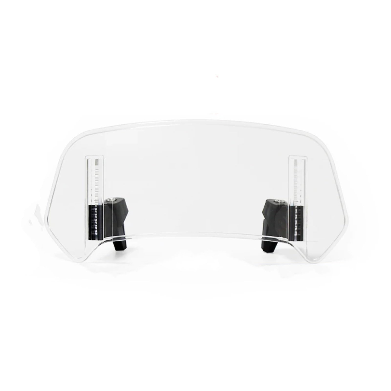 MOXSQFT Motorrad Windschutz Für F850GS Für F750GS Für 1250GS Für 1250LC Motorrad Universal Windschutzscheibenverlängerung Einstellbare Spoiler Clamp-On Motorräder Deflektor(Transparent,Big) von MOXSQFT