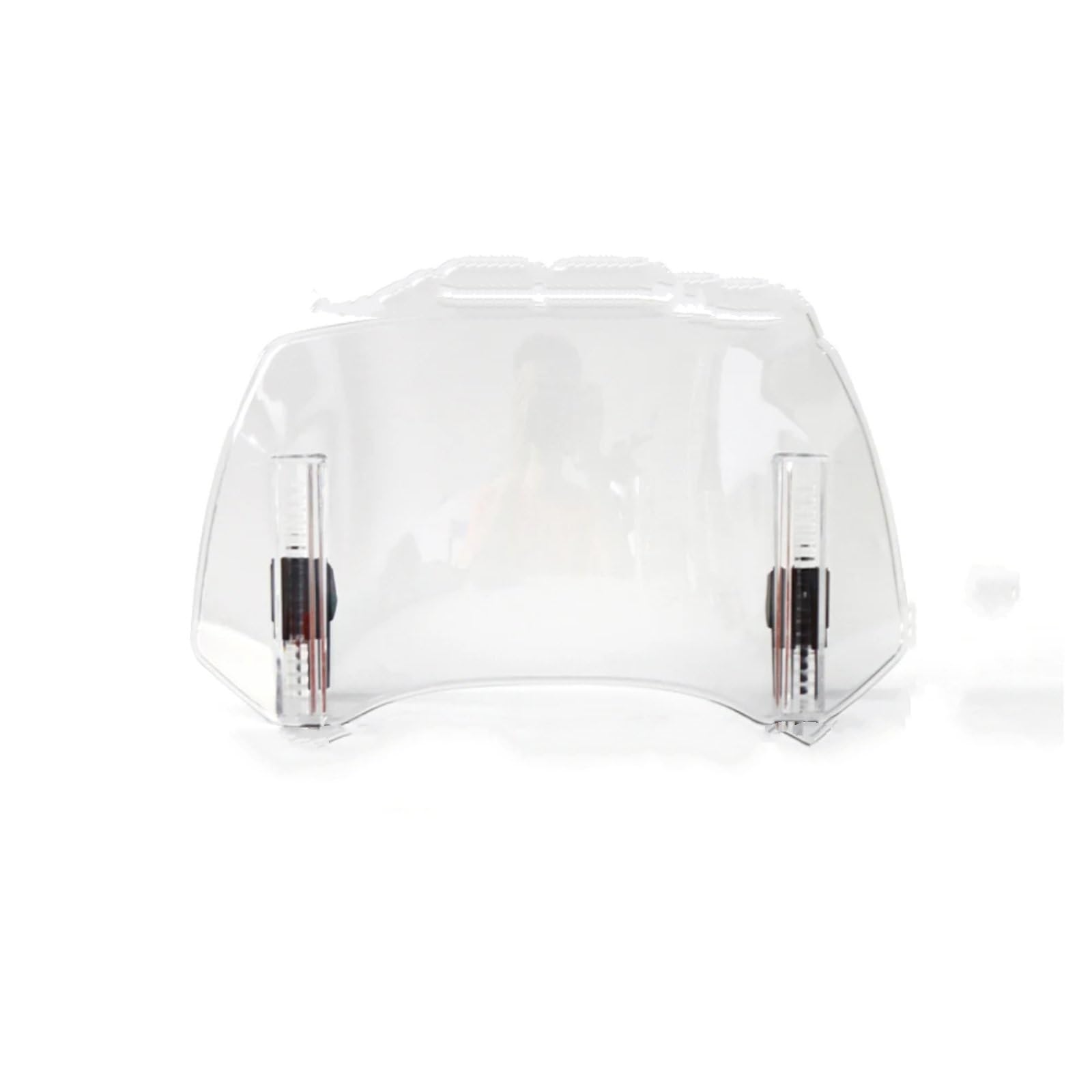 MOXSQFT Motorrad Windschutz Für R1200GS GSA Für ADV Für Abenteuer Universal Motorrad Windschutzscheibe Verlängerung Einstellbare Spoiler Deflektor Zubehör(Transparent) von MOXSQFT