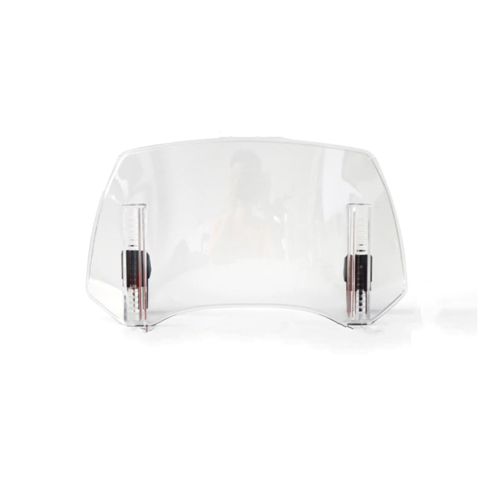 MOXSQFT Motorrad Windschutz Kompatibel Mit Yamaha Für XT660Z Für Super Für Tenere Motorrad Windschutzscheibe Verlängerung Spoiler Windschutz Air Deflektor(Transparent) von MOXSQFT