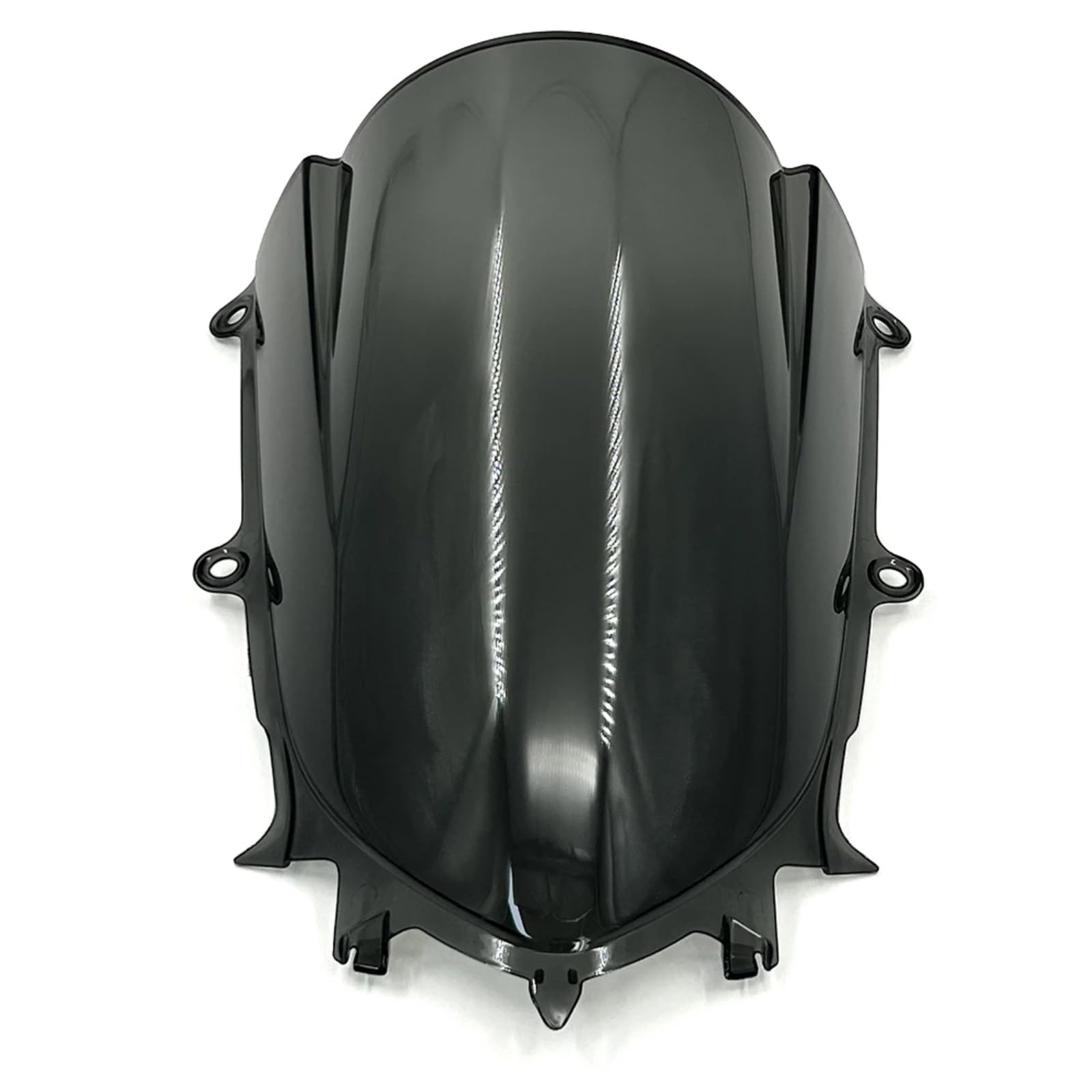 MOXSQFT Motorrad Windschutz Kompatibel Mit Yamaha Für YZF R7 2022–2024 Für R6 2017–2024 Windschutzscheiben-Windabweiser Windschutzscheiben-Spoiler Motorrad-Doppelblasen-Spoiler(Gray) von MOXSQFT