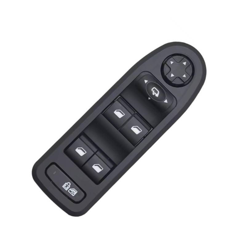 MOXSQFT Schalter Fensterheber Kompatibel Mit Peugeot Für 3008 2010 2011 2012 2013 2014 2015 2016 Auto-Elektrik Für Hauptfensterschalter OE:98054508ZD 96644915XT 98053439 96644915 von MOXSQFT