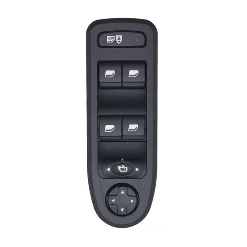 MOXSQFT Schalter Fensterheber Kompatibel Mit Peugeot Für 308 2008 2009 2010 2011 2012 2013 2014 Auto-Elektrik Für Hauptfensterschalter OE:98054508ZD 96644915XT 98053439 96644915 von MOXSQFT