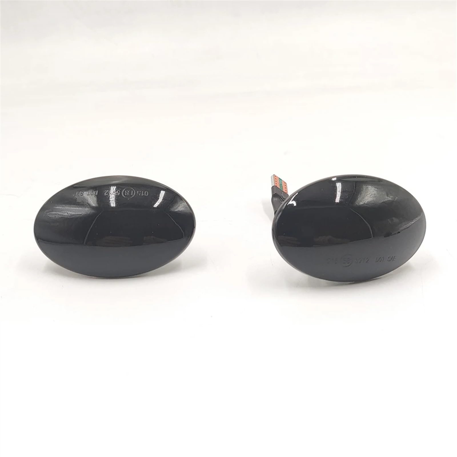 MOXSQFT Seitenblinker Blinker Kompatibel Mit Ford Für Fiesta III Für MK3 1989–1996 Für Transit 1995–1999 2000 Sequentieller Blinker Seitenspiegelanzeige Blinkerlicht(Smoke Shell) von MOXSQFT