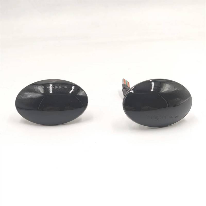 MOXSQFT Seitenblinker Blinker Kompatibel Mit Ford Für Fiesta III Für MK3 1989–1996 Für Transit 1995–1999 2000 Sequentieller Blinker Seitenspiegelanzeige Blinkerlicht(Smoke Shell) von MOXSQFT