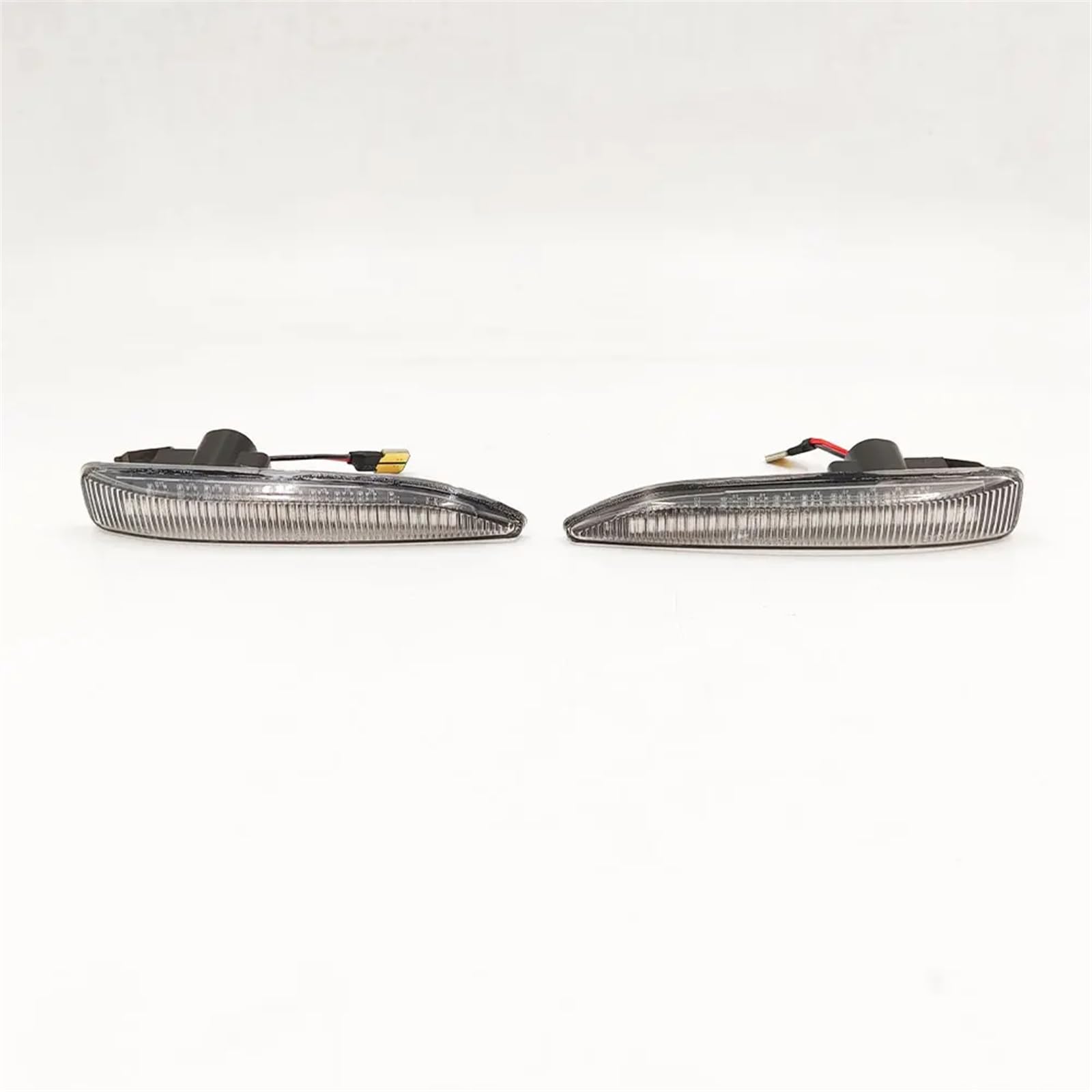 MOXSQFT Seitenblinker Blinker Kompatibel Mit Für 7er-Reihe Für E65 E66 E67 E68 2001-2008 Seitenmarkierungs-Blinkerleuchte Fürs Auto Dynamisch Fließende Sequentielle Blinkerleuchte(Clear Shell) von MOXSQFT