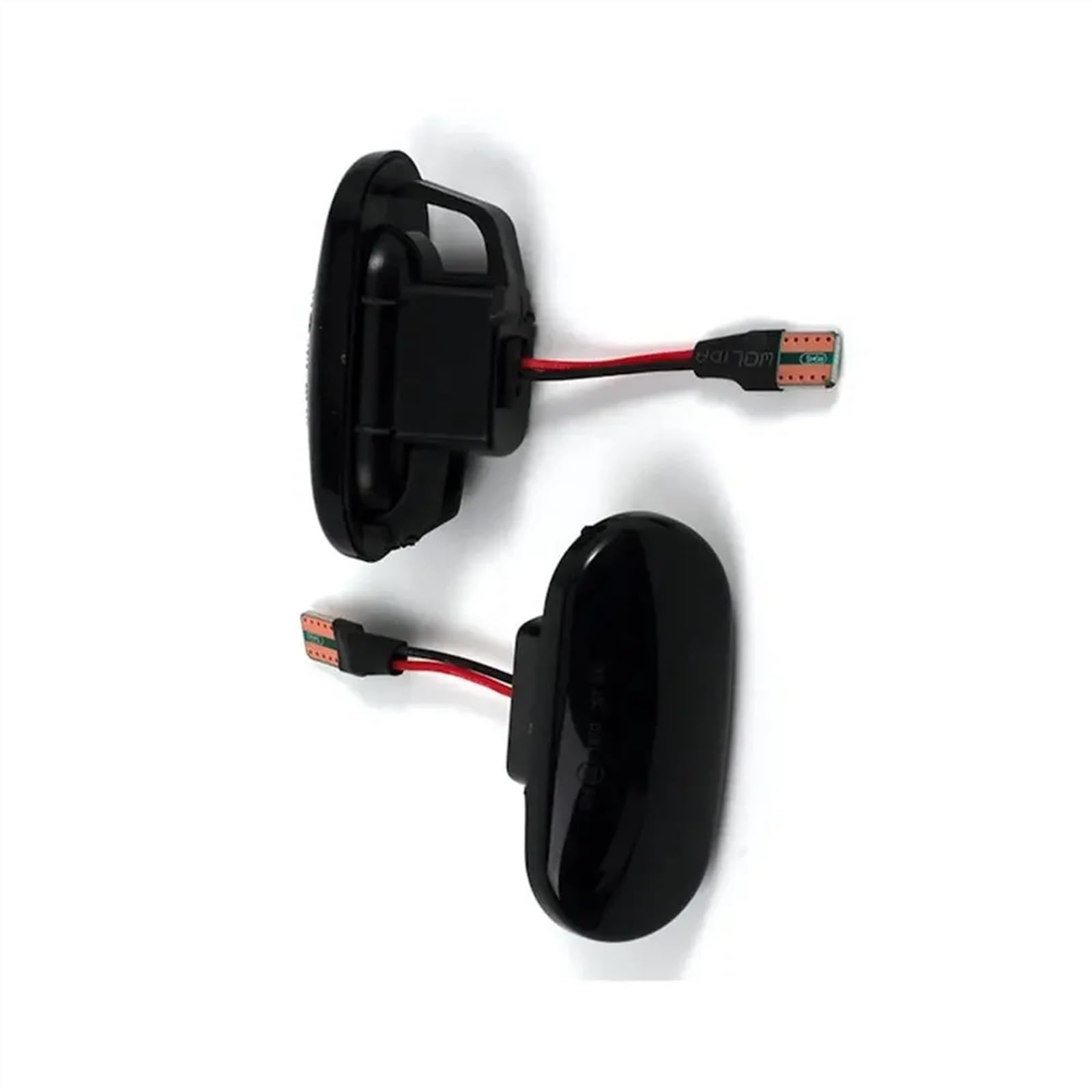 MOXSQFT Seitenblinker Blinker Kompatibel Mit Für Integra DC5 Typ R Für Modelle 2002–2006 2 Stück Dynamische Blinker Seitenmarkierungsleuchten Fließende Blinker-Repeater-Lampe(Smoked Type) von MOXSQFT