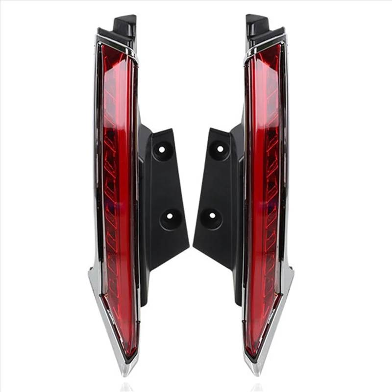 MOXSQFT Seitenblinker Blinker Kompatibel Mit Nissan Für X-Trail Für T32 2014 2015-2020 Auto 3-in-1-Funktionen Nebelschlussleuchte Bremslicht Dynamisches Blinker-Säulenlicht von MOXSQFT