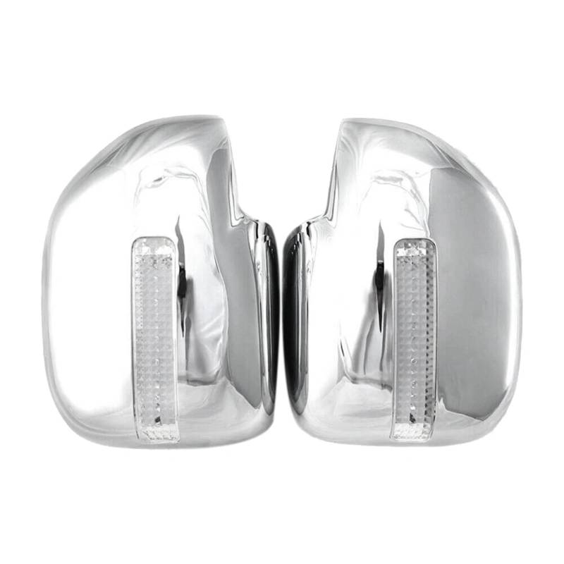MOXSQFT Seitenblinker Blinker Kompatibel Mit Toyota Für Land Für Cruiser 100 FJ100 1998 1999 2000 2001 2002 2003–2007 Seitenrückspiegel-Abdeckkappe Mit Blinkerlicht von MOXSQFT