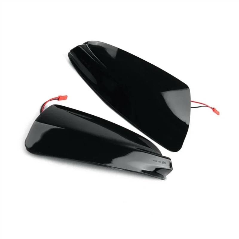 Seitenblinker Blinker Kompatibel Mit Mercedes Für C-Klasse Für T-Modell Für S204 2007-2014 Für Limousine Für W204 2008-2014 Blinker Mit Dynamischem Blinklicht, Seitenspiegelanzeige(Blue-Yellow) von MOXSQFT