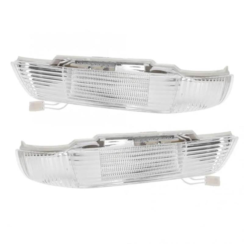 Seitenblinker Blinker Kompatibel Mit VW Für Touareg 2003 2004 2005 2006 2007 7L6949101B 7L6949102B Auto Auto Rückspiegel Blinker Kontrollleuchte Lampe von MOXSQFT