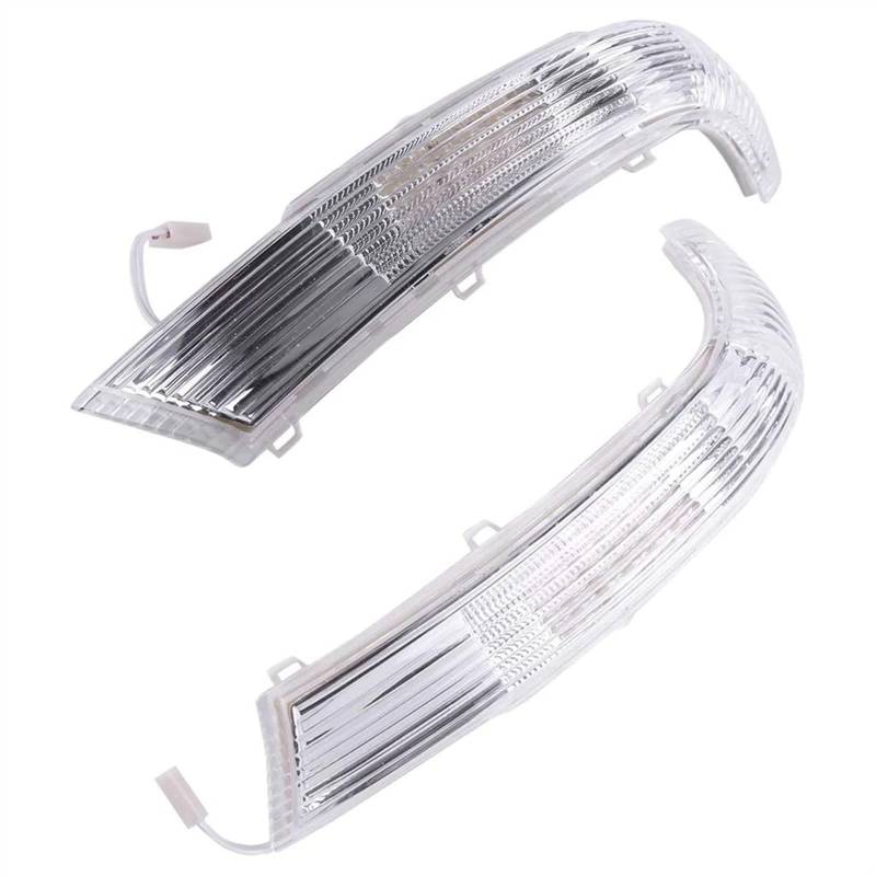 Seitenblinker Blinker Kompatibel Mit VW Für Touareg 2003 2004 2005 2006 2007 7L6949102B 7L6949101B Auto Rückspiegel Blinker Kontrollleuchte Lampe von MOXSQFT