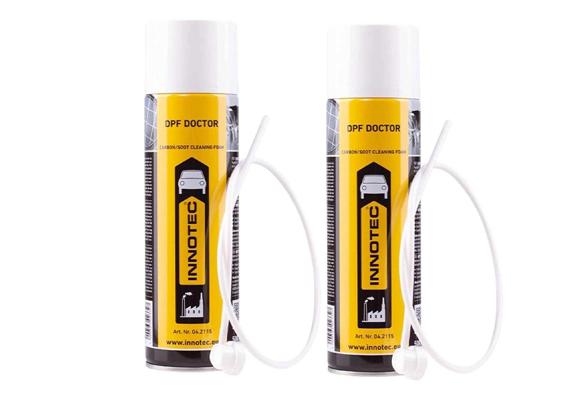 2 Stück Innotec Dieselpartikelfilter Reinger | DPF Doctor - wirksamer Reiniger zum Lösen und Entfernen von Kohlenstoff- und Rußablagerungen in Dieselpartikelfiltern ohne Demontage - 500ml Dose 2 Stück Innotec Dieselpartikelfilter Reinger | DPF Doctor - wirksamer Reiniger zum Lösen und Entfernen von Kohlenstoff- und Rußablagerungen in Dieselpartikelfiltern ohne Demontage - 500ml Dose von MP Produkt