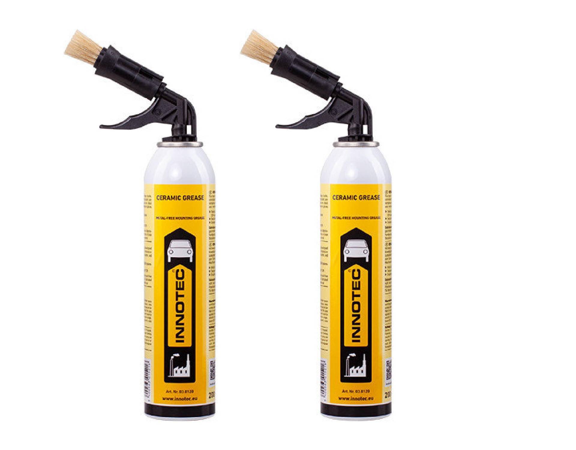 2 Stück Innotec Keramikpaste Ceramic Grease - Keramikfett - Montagepaste mit hoher Druck- und Temperaturbeständigkeit - Bremsen Service Paste - Hochbelastbareer Dauerschmierstoff mit Rostschutzeffekt 2 Stück Innotec Keramikpaste Ceramic Grease - Keramikfett - Montagepaste mit hoher Druck- und Temperaturbeständigkeit - Bremsen Service Paste - Hochbelastbareer Dauerschmierstoff mit Rostschutzeffekt von MP Produkt
