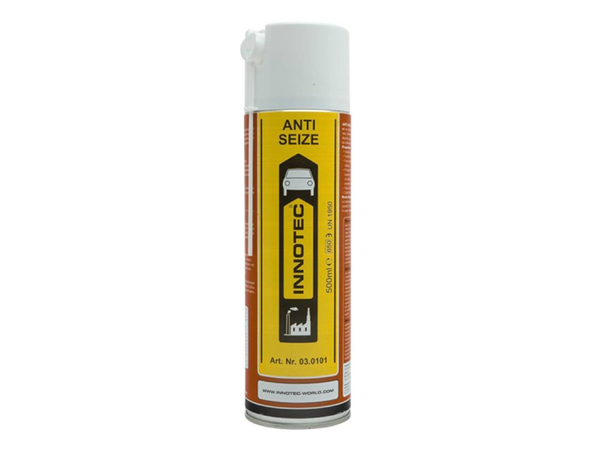 Innotec Kupferspray Anti Seize - Kupfer Schmiermittel vereinfacht die Demontage - hochdruckstabiles Trennmittel - verhindert Festrosten - hitzebeständig - Haftschmierstoff schützt vor Korrosion Innotec Kupferspray Anti Seize - Kupfer Schmiermittel vereinfacht die Demontage - hochdruckstabiles Trennmittel - verhindert Festrosten - hitzebeständig - Haftschmierstoff schützt vor Korrosion von MP Produkt