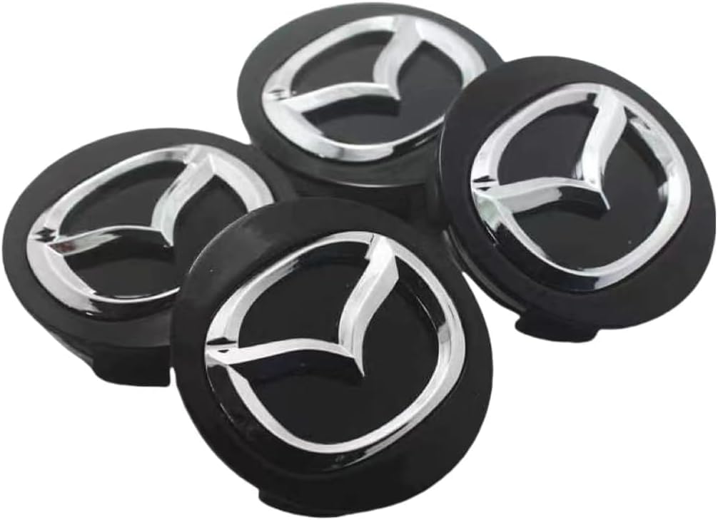 4 Stück Auto-Radkappen ABS-Radkappen für Mazda 3 2014-2018, Mittelradkappen Dekorative Räder Autozubehör Radnabenabdeckung Polierte Oberfläche,A-56mm 4 Stück Auto-Radkappen ABS-Radkappen für Mazda 3 2014-2018, Mittelradkappen Dekorative Räder Autozubehör Radnabenabdeckung Polierte Oberfläche,A-56mm von MPAAZ
