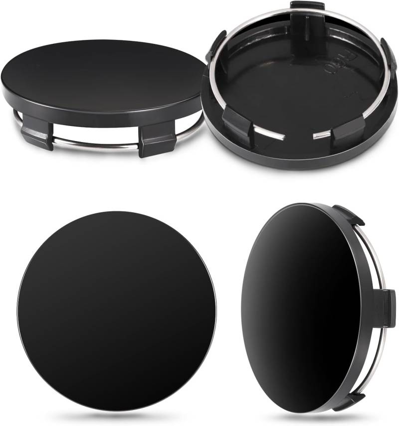 MPAAZ 4 Stück Auto-Radkappen ABS-Radkappen fürJeep Commander/Compass/Renegade/Cherokee/Grand Cherokee, Mittelradkappen Dekorative Räder Radnabenabdeckung Polierte Oberfläche,OD56mm von MPAAZ