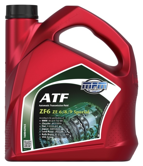 MPM Automatikgetriebeöl 16004ZF6S 83222152426,83222215426,83222289720 83222305397,G060162 von MPM