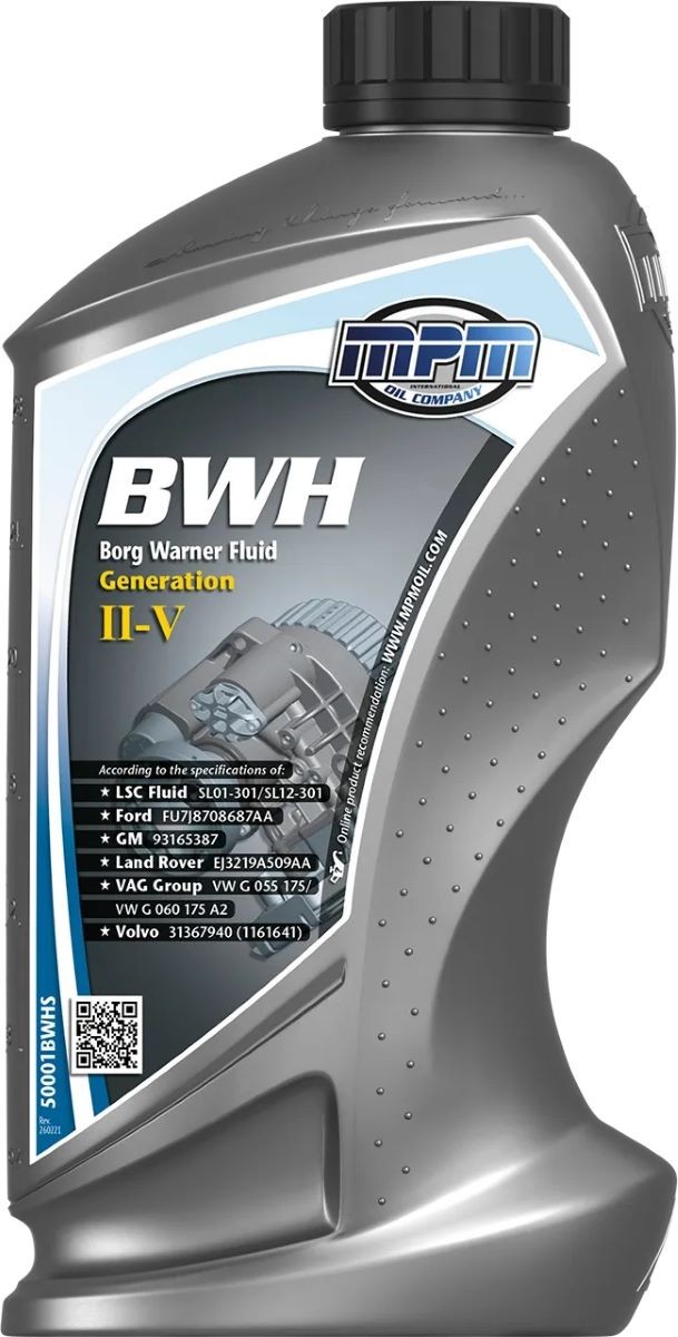 MPM Haldexöl VW,AUDI,OPEL 50001BWHS Haldex Kupplung Öl,Haldex-Öl von MPM