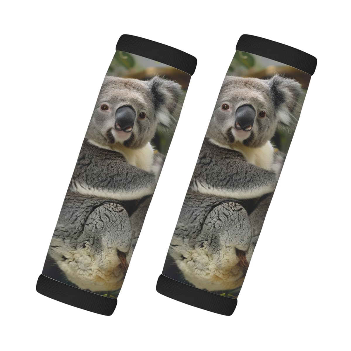Koala Gepäckgriff-Umwicklung aus Neopren, für Baby-Zweig, Gepäckkennzeichnungen, Zubehör für Koffer, Autotasche, Griffhandschuhe, 2 Stück Koala Gepäckgriff-Umwicklung aus Neopren, für Baby-Zweig, Gepäckkennzeichnungen, Zubehör für Koffer, Autotasche, Griffhandschuhe, 2 Stück von MPTPTM