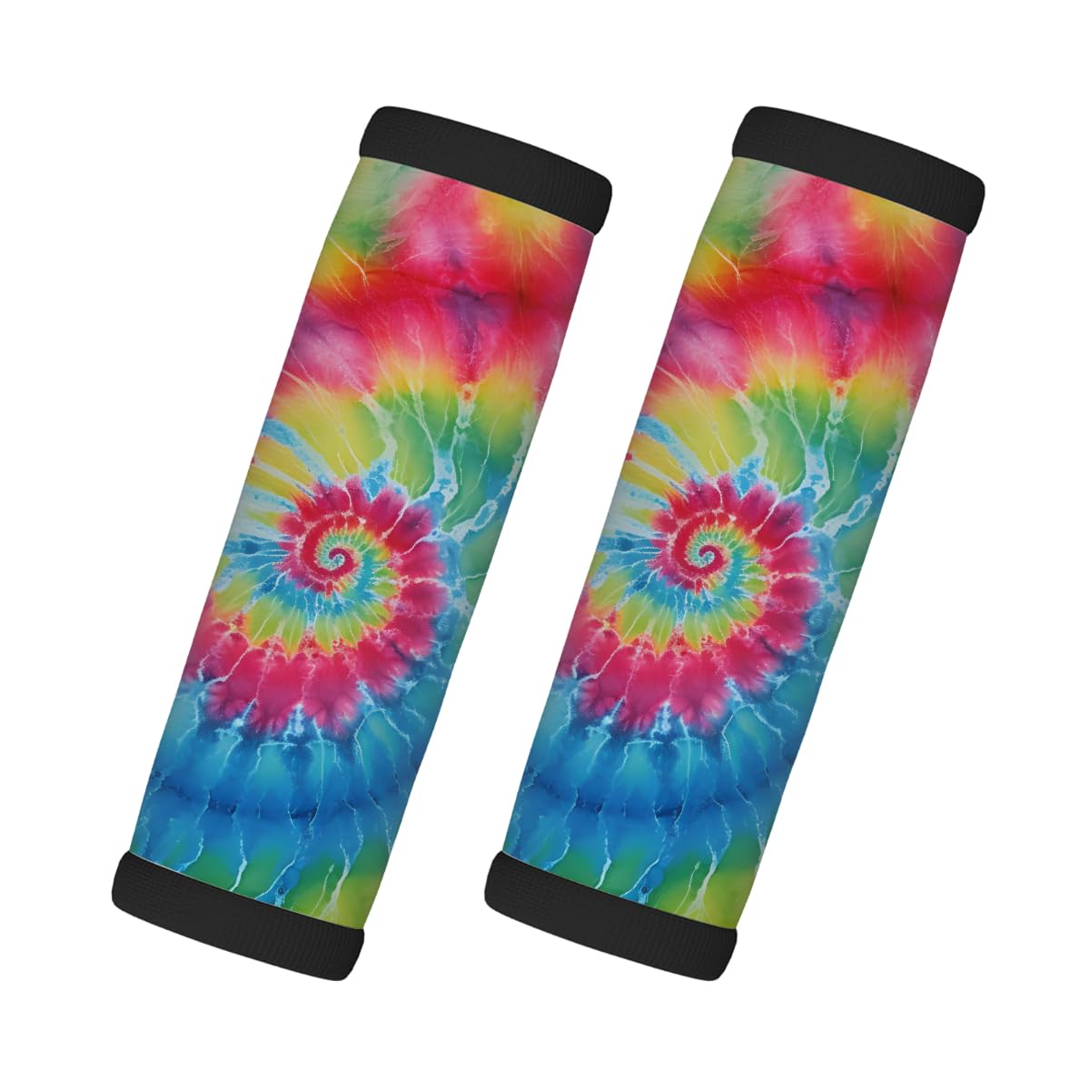 Neopren-Gepäckgriff-Umwicklung, Regenbogen-Vortex, zum Binden von Gepäckstücken, Koffern, Autos, Taschen, Griffhandschuhen, 2 Stück Neopren-Gepäckgriff-Umwicklung, Regenbogen-Vortex, zum Binden von Gepäckstücken, Koffern, Autos, Taschen, Griffhandschuhen, 2 Stück von MPTPTM