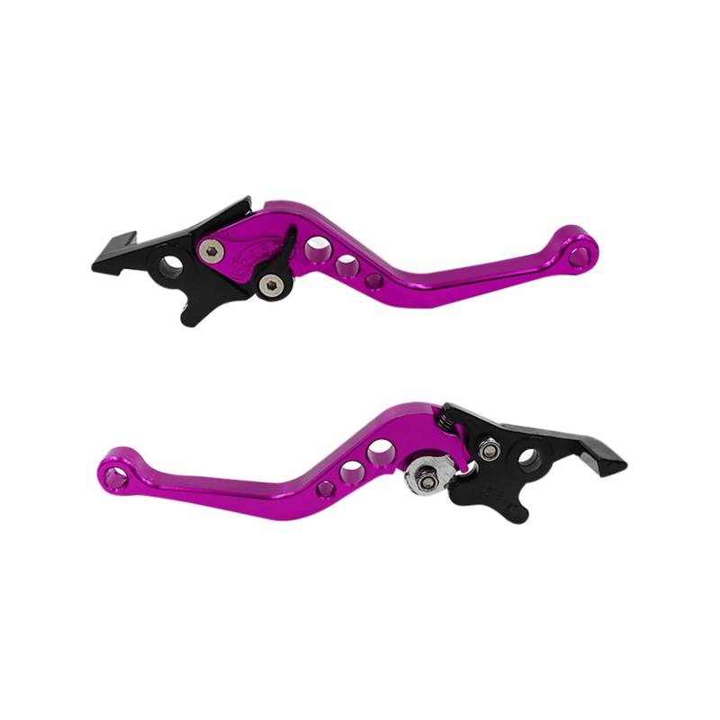 Kupplungshebel 2 Pcs Universal CNC Legierung Motorrad Brems Griff Einstellbare Größe Moto Motorrad Kupplung Trommel Bremshebel Griff von MQOYDCHL