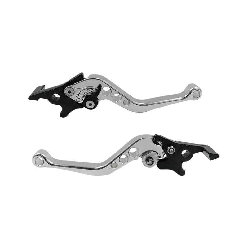Kupplungshebel 2 Pcs Universal CNC Legierung Motorrad Brems Griff Einstellbare Größe Moto Motorrad Kupplung Trommel Bremshebel Griff von MQOYDCHL