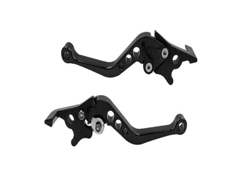 Kupplungshebel 2 Stücke Universal CNC Legierung Motorrad Bremsgriff Einstellbare Größe Moto Motorrad Kupplung Trommel Bremshebel Griff von MQOYDCHL