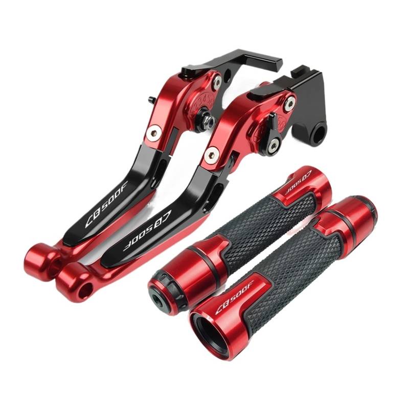 Kupplungshebel Für Ho&nda CB500F 2013-2022 Motorrad CNC Folding Brems Kupplung Hebel Handbremse Lenker Grip Griff Handgriffe Motorrad Teile von MQOYDCHL