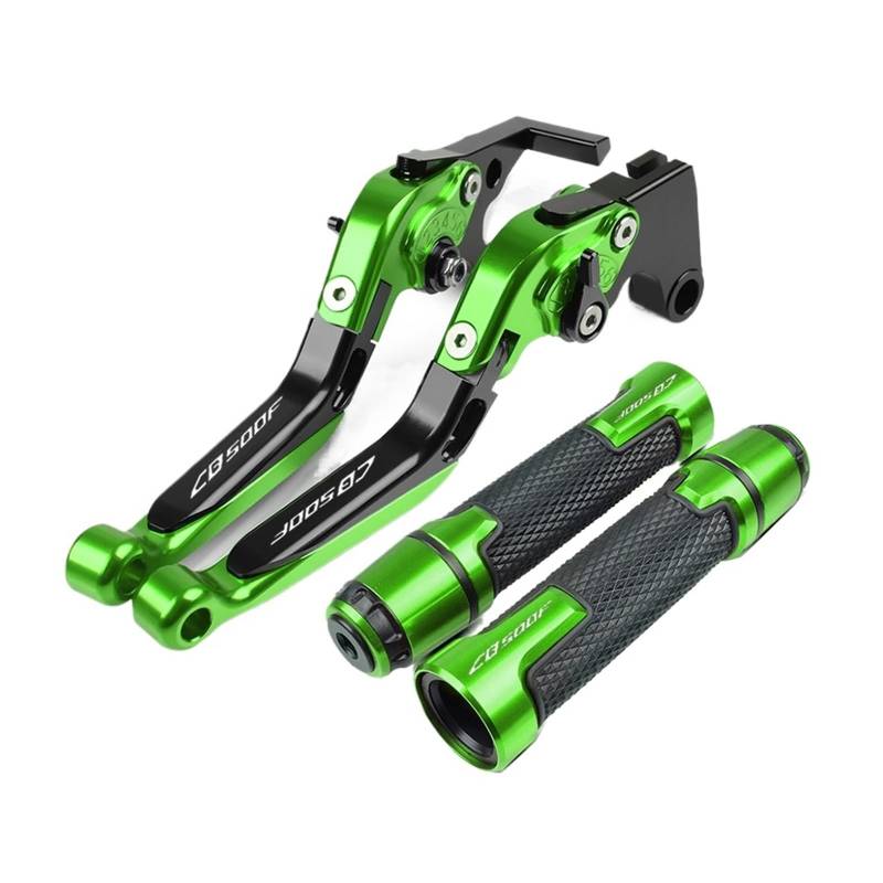Kupplungshebel Für Ho&nda CB500F 2013-2022 Motorrad CNC Folding Brems Kupplung Hebel Handbremse Lenker Grip Griff Handgriffe Motorrad Teile von MQOYDCHL