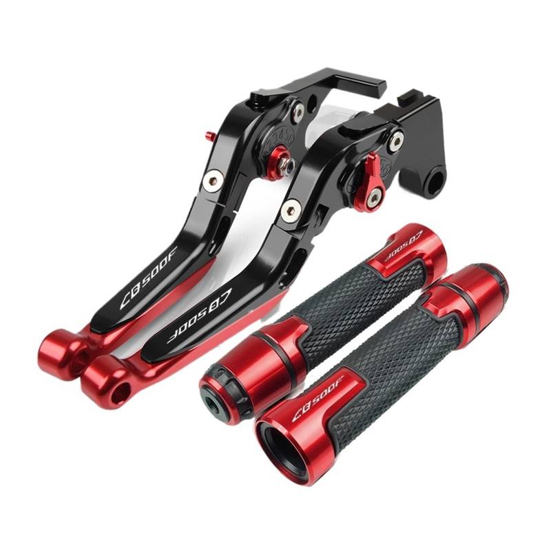 Kupplungshebel Für Ho&nda CB500F 2013-2022 Motorrad CNC Folding Brems Kupplung Hebel Handbremse Lenker Grip Griff Handgriffe Motorrad Teile von MQOYDCHL