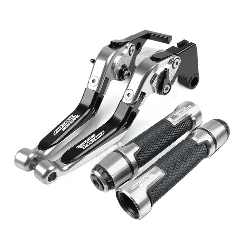 Kupplungshebel Für Ho&nda CBR250R 2011-2013 Motorrad CNC Folding Brems Kupplung Hebel Handbremse Lenker Grip Griff Handgriffe Zubehör von MQOYDCHL
