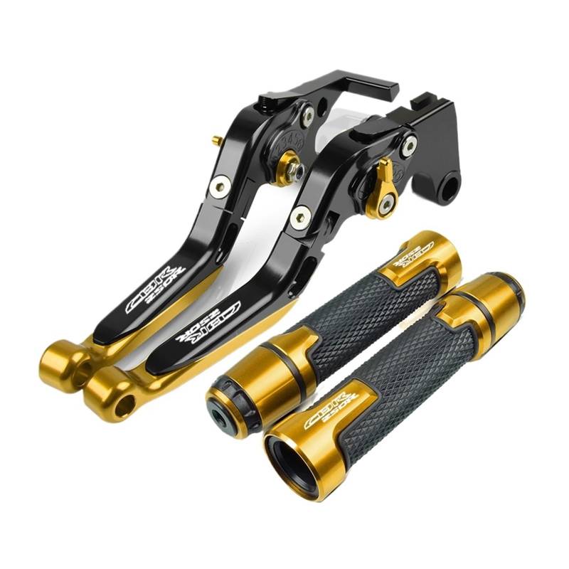 Kupplungshebel Für Ho&nda CBR250R 2011-2013 Motorrad CNC Folding Brems Kupplung Hebel Handbremse Lenker Grip Griff Handgriffe Zubehör von MQOYDCHL