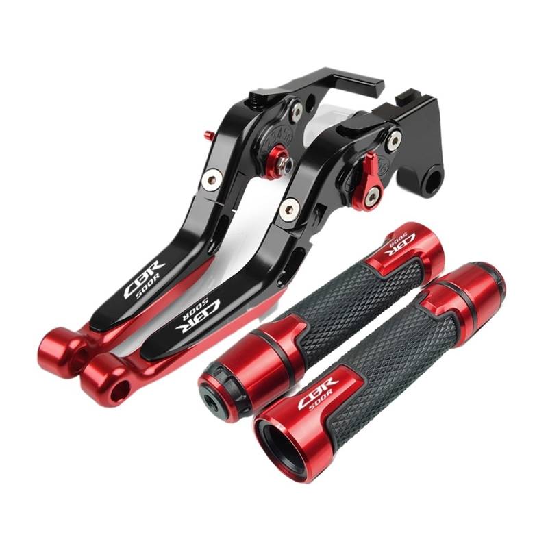 Kupplungshebel Für Ho&nda CBR500R 2013-2022 Motorrad Klapp Bremse Kupplung Hebel Handbremse Lenker Grip Griff Handgriffe Motorrad Teile von MQOYDCHL