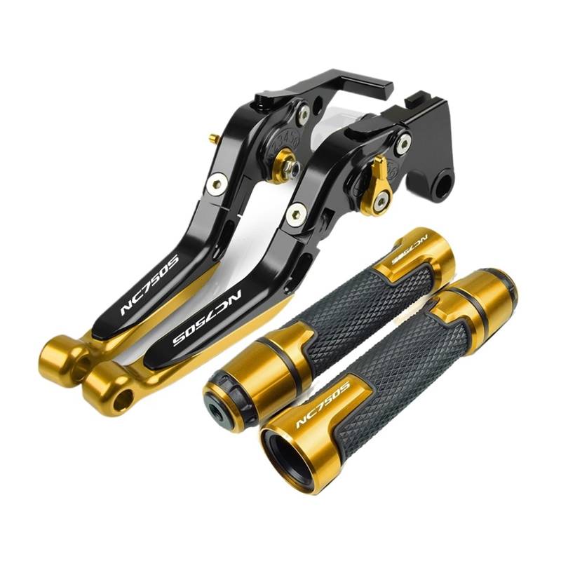 Kupplungshebel Für Ho&nda NC750S 2016-2020 Motorrad CNC Klapp Bremse Kupplung Hebel Handbremse Lenker Grip Griff Handgriffe Motorrad Teile von MQOYDCHL