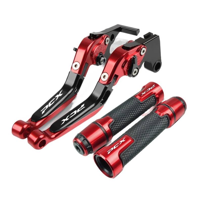 Kupplungshebel Für Ho&nda PCX 160/150/125 2011-2020 Motorrad CNC Klapp Bremse Kupplung Hebel Handbremse Lenker Grip Griff Handgriffe Teile von MQOYDCHL