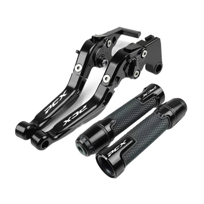 Kupplungshebel Für Ho&nda PCX 160/150/125 2011-2020 Motorrad CNC Klapp Bremse Kupplung Hebel Handbremse Lenker Grip Griff Handgriffe Teile von MQOYDCHL