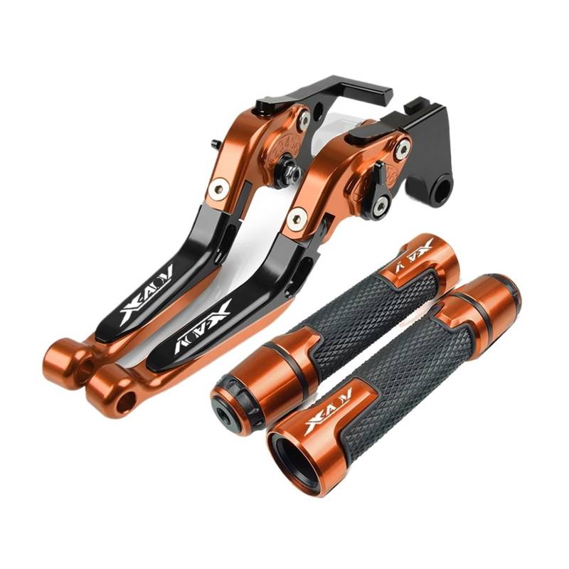 Kupplungshebel Für Ho&nda X-ADV XADV 750 2017-2022 Motorrad CNC Klapp Bremse Kupplung Hebel Handbremse Lenker Grip Griff Hand Griffe Teile von MQOYDCHL