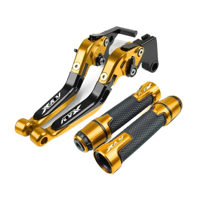 Kupplungshebel Für Ho&nda X-ADV XADV 750 2017-2022 Motorrad CNC Klapp Bremse Kupplung Hebel Handbremse Lenker Grip Griff Hand Griffe Teile von MQOYDCHL
