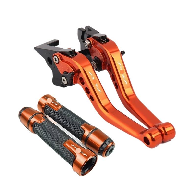 Kupplungshebel Für Ya&maha FZ6 FAZER 2004-2010 CNC Klappbremskupplungshebel Handbremse Lenker Griffe Griffe Handgriffe Motorradteile von MQOYDCHL